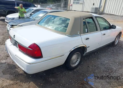 2000 Mercury Grand Marquis Ls из США, поврежденный, VIN 2MEFM75W0YX676299